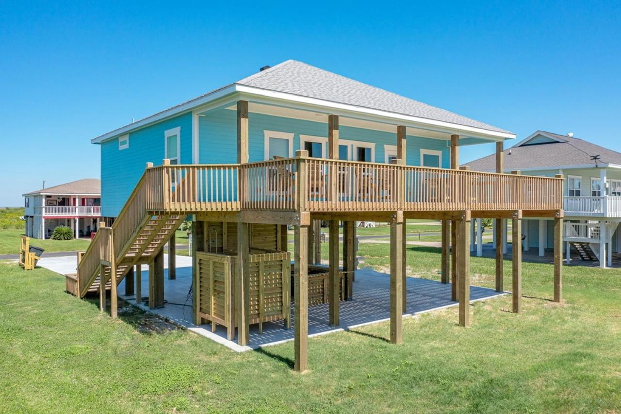 Tide'S Up Sand Castle Home Home Crystal Beach Exterior photo