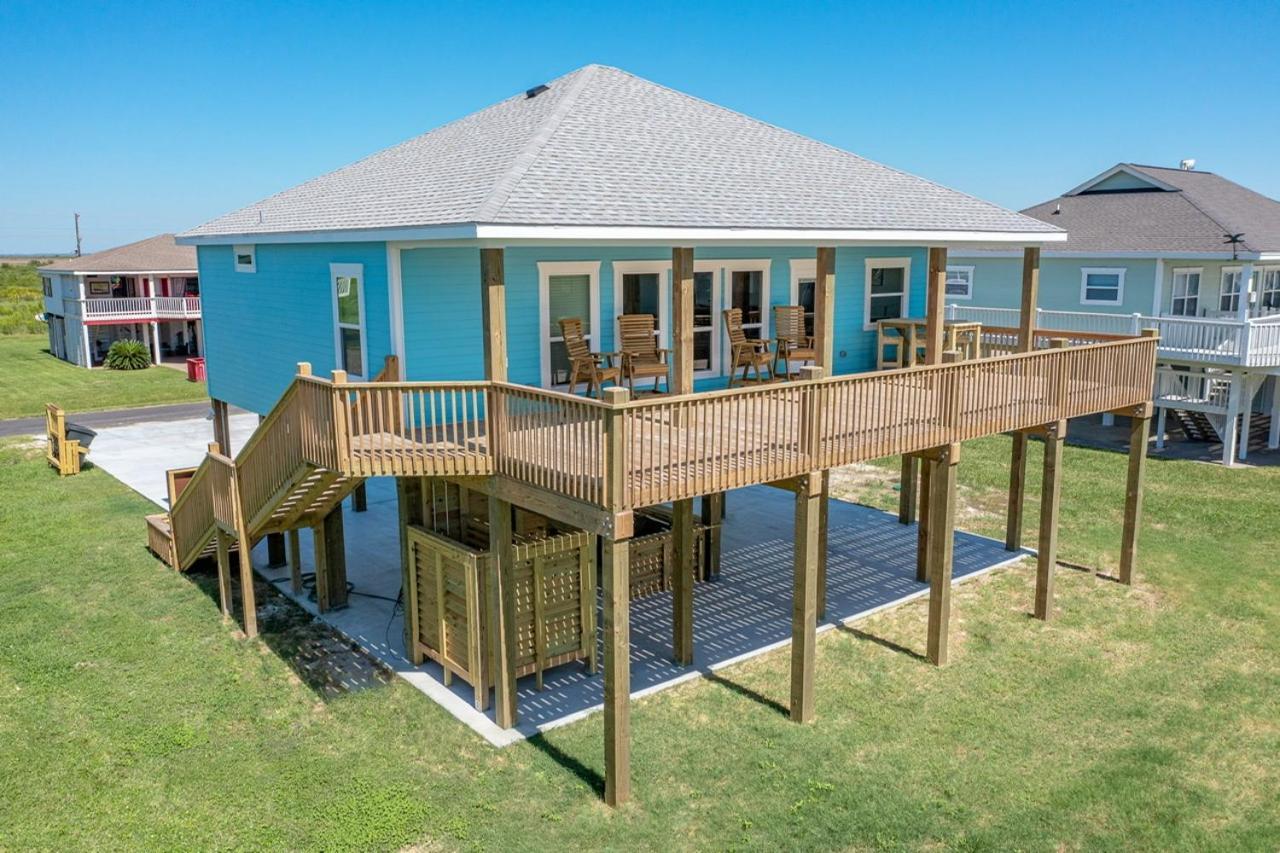 Tide'S Up Sand Castle Home Home Crystal Beach Exterior photo